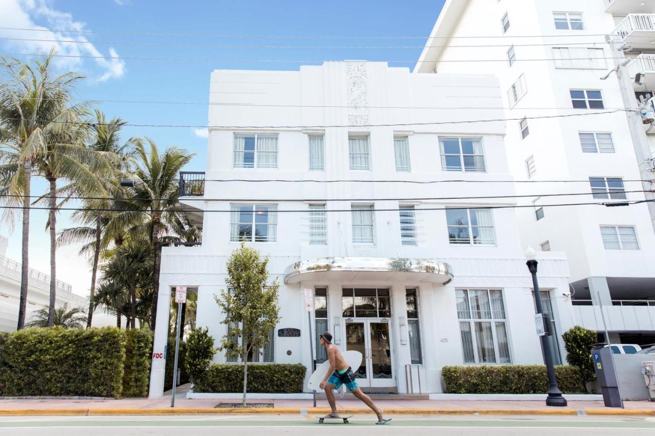 The Savoy Hotel & Beach Club Miami Beach Exterior photo